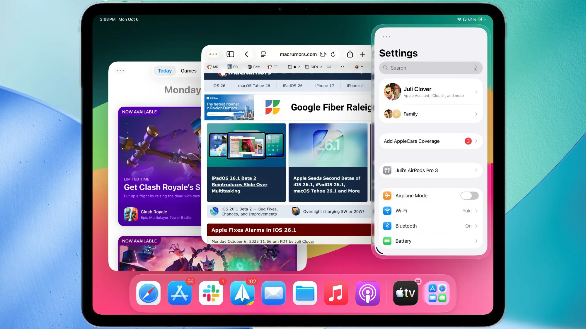 Gain Serious Multitasking Power With iPadOS 26 App Windows
