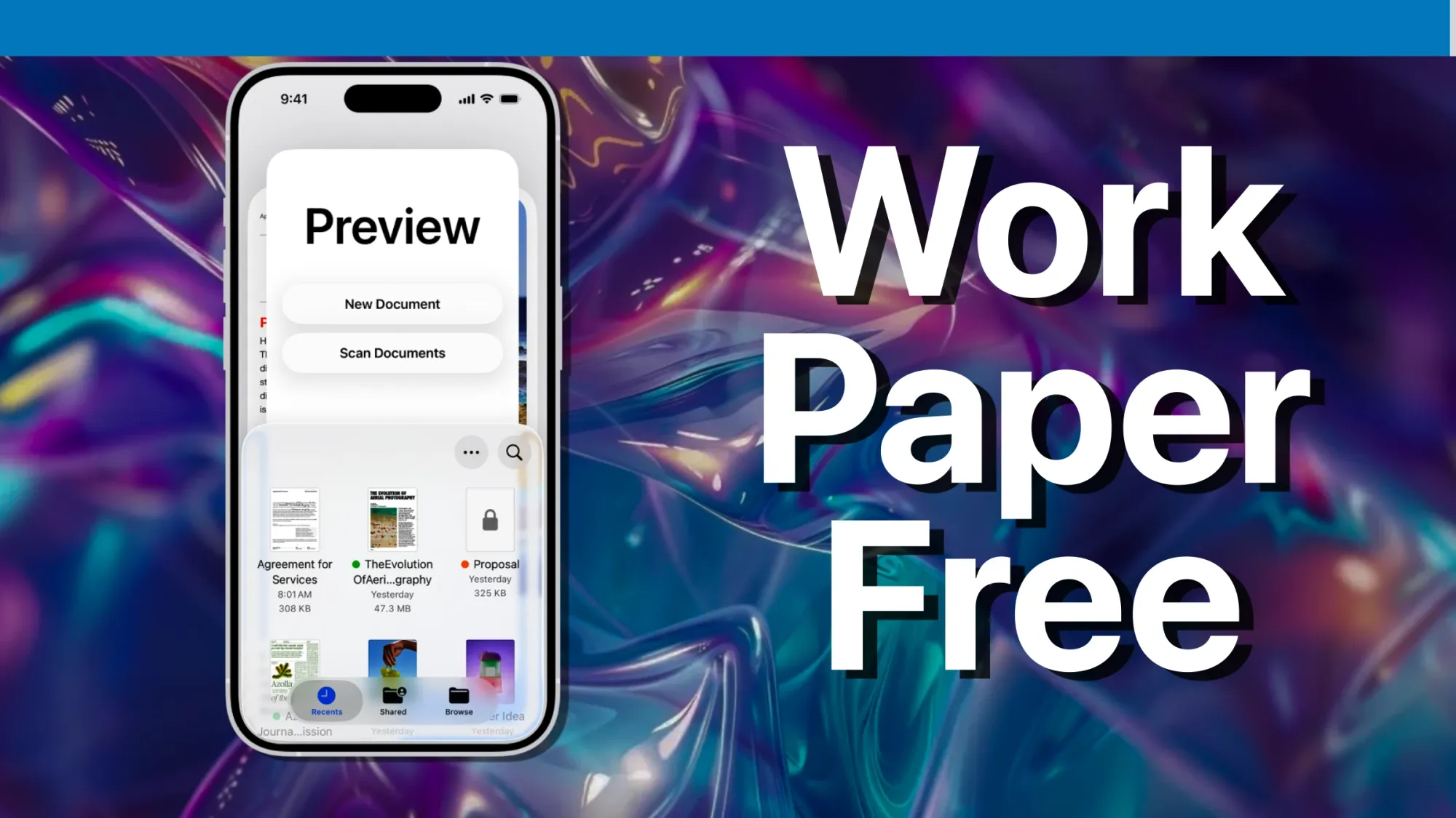Transform Your iPhone Into a Paperless Office With iOS 26 Preview