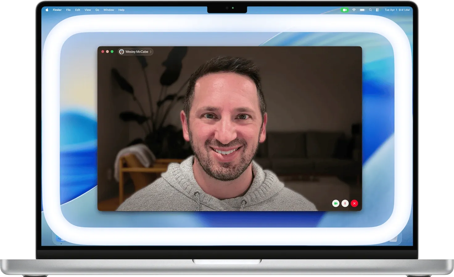 Use Your Mac Display as a Virtual Ring Light with Edge Light